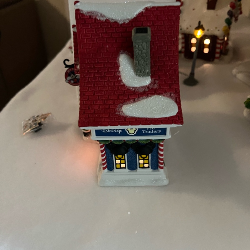 Department 56 Mickey's Pin Traders Holiday House Decor - Picture 3 of 5